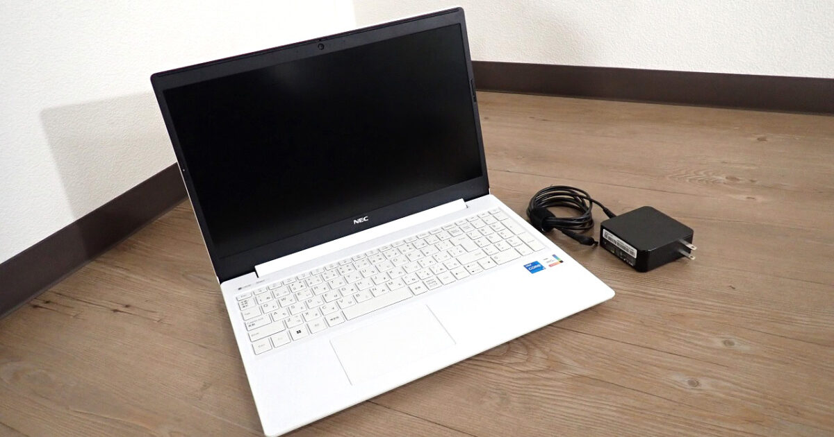 ノートパソコン NEC PC-GN245JGAS 日本電気 11th Gen Intel(R) Core(TM) i5-1135G7 2.40GHz メモリ 8GB SSD 256GB 15.6型 テンキー