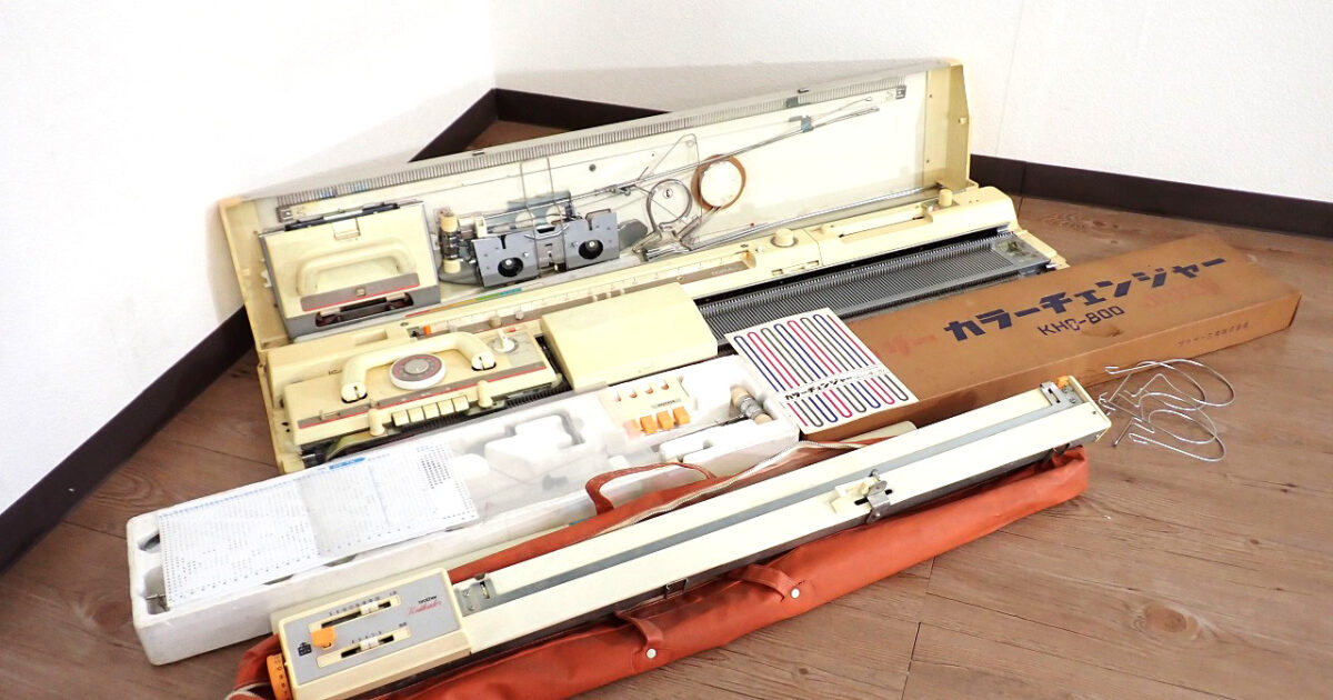 編み機 パリエA カラーチェンジャー付き brother KH-891 KHC-800 ブラザー 手芸 ハンドメイド ニット 毛糸 編み物