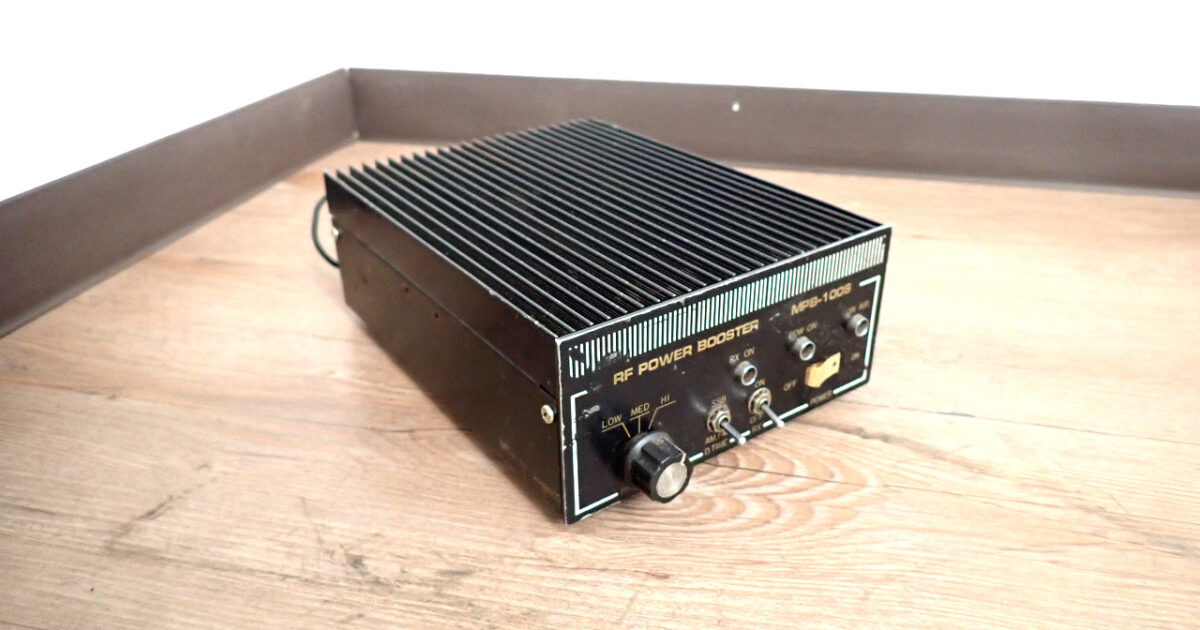 リニアアンプ OHAMI MPB-100S RF POWER BOOSTER オーアミ パワーブースター 無線機器 CB無線