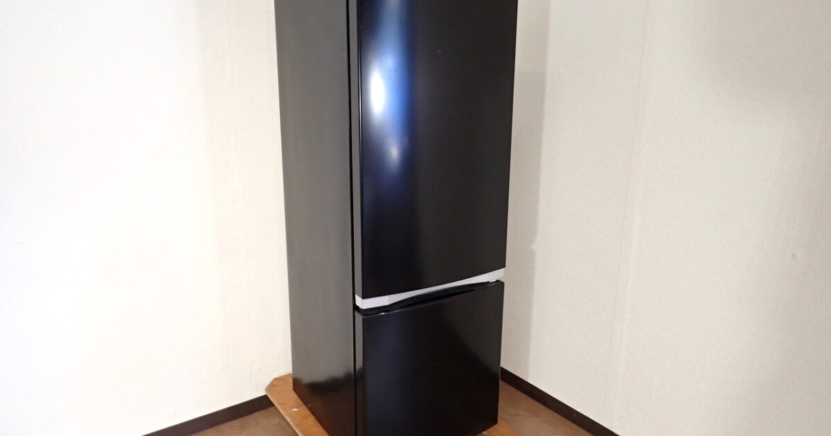 冷凍冷蔵庫 TOSHIBA GR-R17BS 東芝 170L 冷凍室43L セミマットブラック 右開き 幅479×奥行582×高さ1369mm 自動霜取り