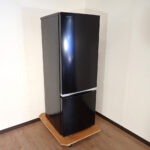 冷凍冷蔵庫 TOSHIBA GR-R17BS 東芝 170L 冷凍室43L セミマットブラック 右開き 幅479×奥行582×高さ1369mm 自動霜取り
