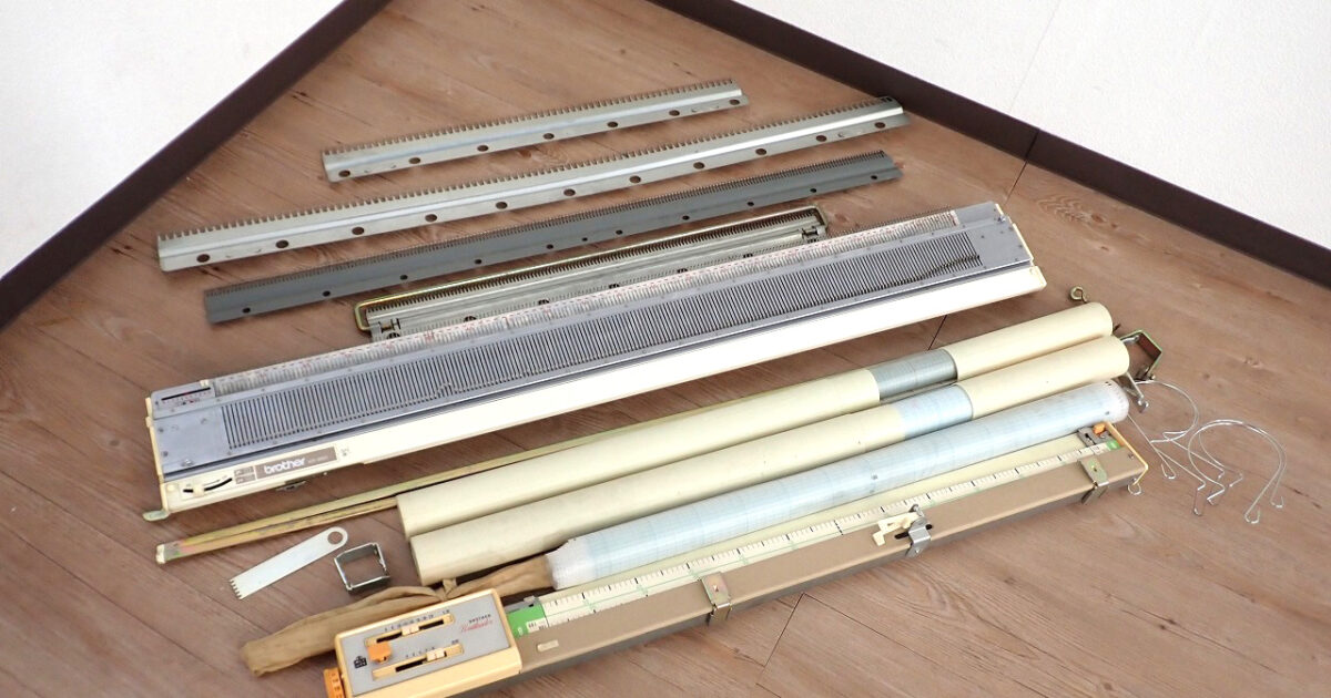 編み機 brother KH-850 ブラザー ケースなし 手芸 ハンドメイド ハンドクラフト 手芸 手工芸 ニット 毛糸 編み物