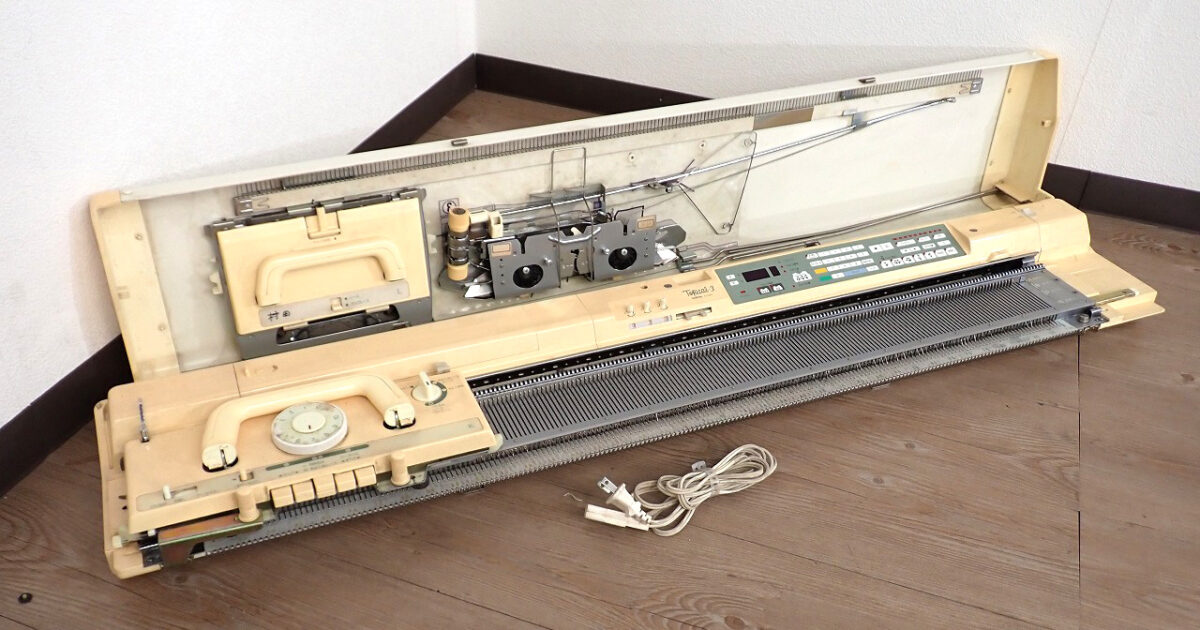 編み機 brother KH-940 ブラザー トピカル3 電源コード付き 手芸 ハンドメイド ハンドクラフト 手工芸 ニット 毛糸 編み物