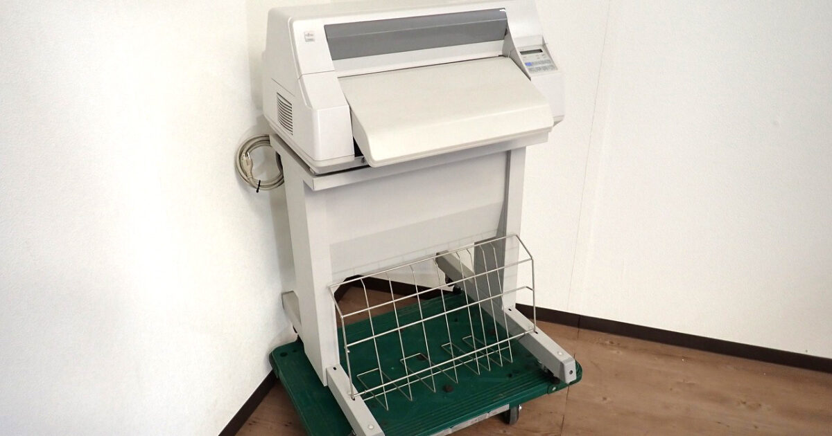 ドットインパクトプリンター FUJITSU VSP3601A 富士通 ドットラインインパクト方式 連続紙インパクトプリンタ装置
