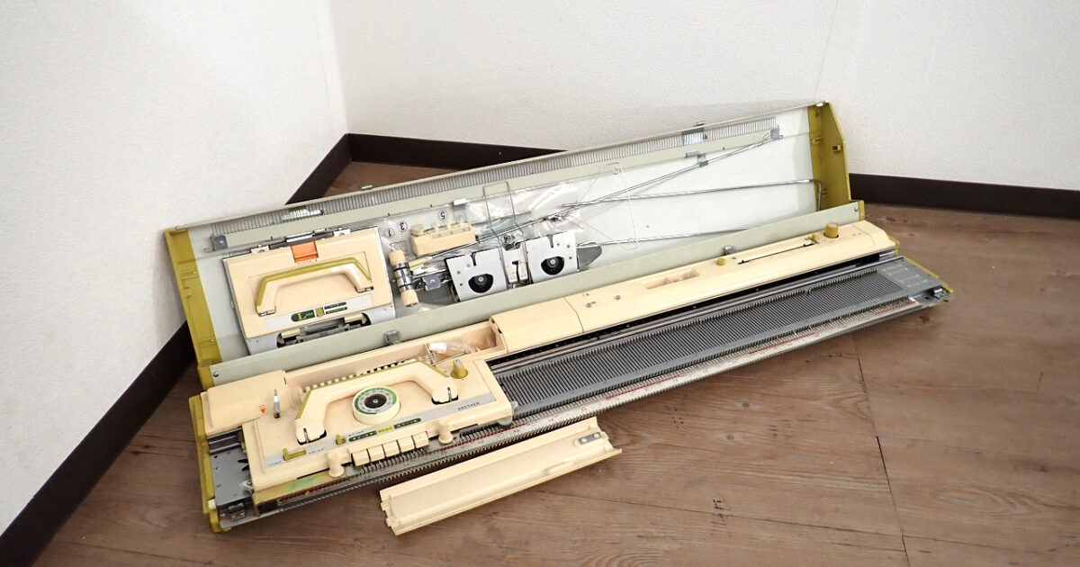 編み機 1074090 brother KH-851 ブラザー パリエ5 パンチカード式 ハンドメイド ハンドクラフト 手芸 手工芸 ニット 毛糸 編み物