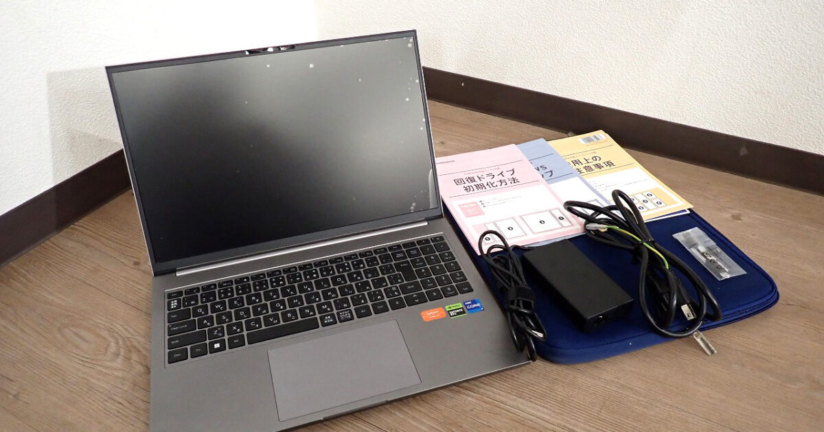 ゲーミングノートPC THIRDWAVE raytrek R6-RL 32GB 1TB サードウェーブ RTX 4060 動画編集 Windows 11 Officeなし