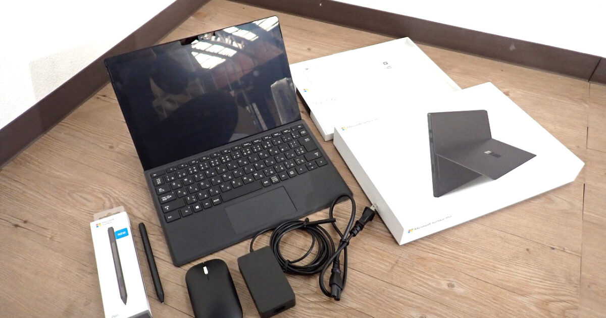 Surface Pro 6 12.3インチ Core i5 8GB 256GB ブラック Microsoft KJT-00028 マイクロソフト タイプカバー ペン マウス付き
