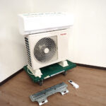 ルームエアコン TOSHIBA RAS-J221E1P 東芝 6畳用 単相100V 2.2kW 冷暖房 室内機 室外機 ホワイト 白