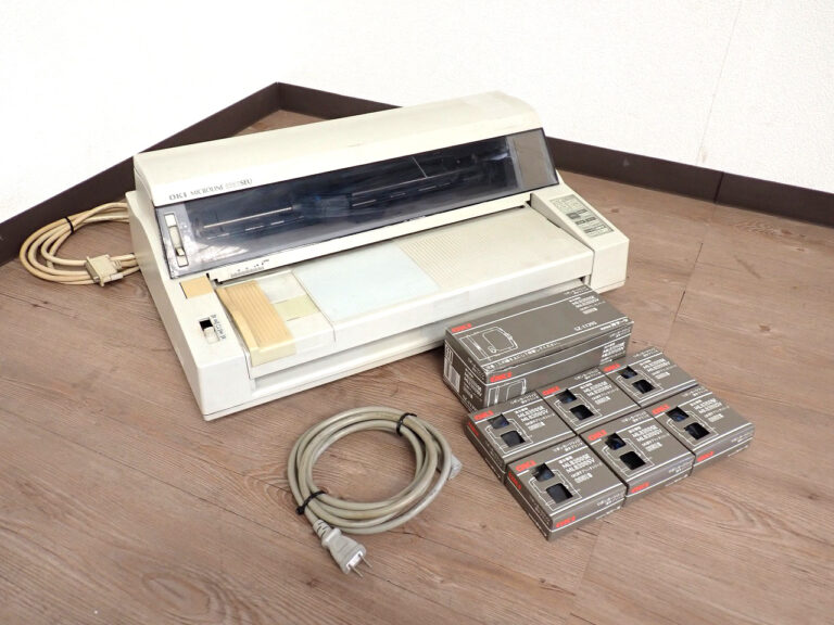 ドットインパクトプリンター インクリボン6個込み Oki MICROLINE 8350SEU 沖電気工業 シリアルドットマトリクスインパクト方式