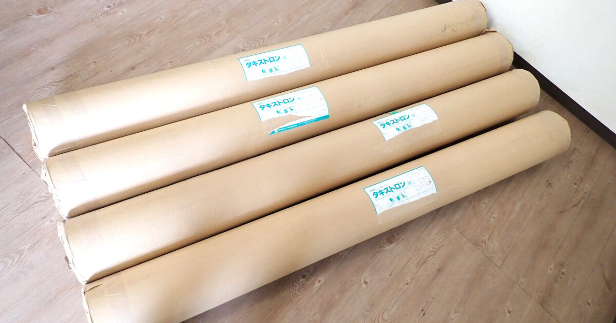 タキストロンRA TAKIRON NA833 タキロンシーアイ 防滑性ビニル床シート 4本セット 幅1820mm 長さ8.5m 長尺シート タイル調