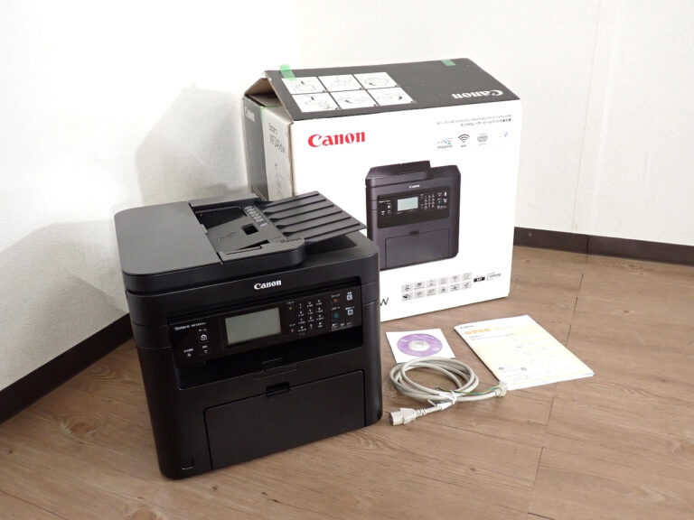 モノクロレーザー複合機 Canon Satera MF249dw キヤノン A4 モノクロ レーザープリンター コピー プリント FAX スキャン 両面印刷対応