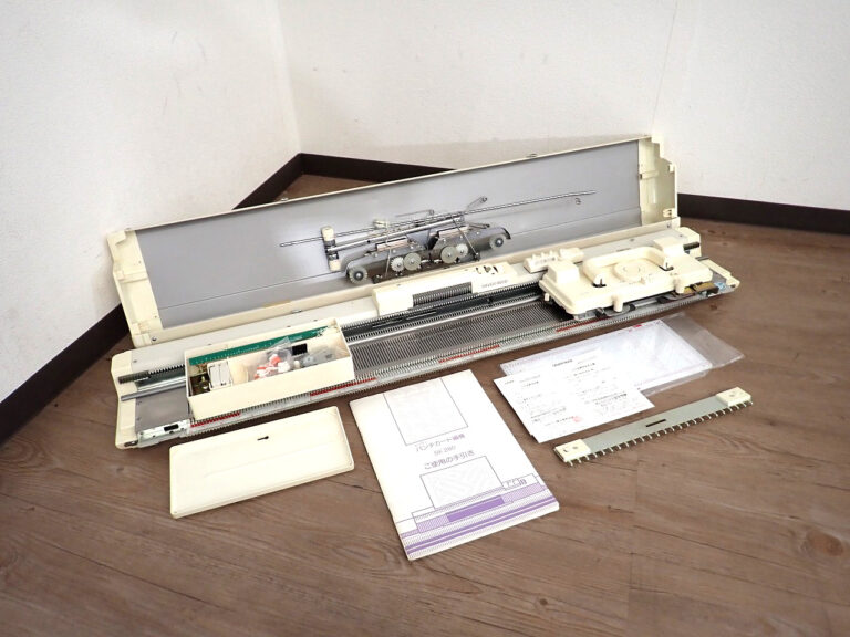 パンチカード編み機 SILVER REED SK280 JN シルバー精工 家庭用編み機 カンタン280 DLESS IN ドレスイン 手芸 手工芸