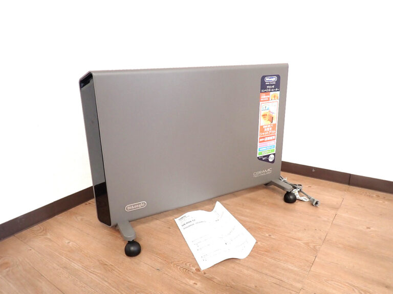 コンベクターヒーター DeLonghi HXJ60L12 デロンギ 8～10畳用 1200W 速暖 電気ヒーター チャイルドロック 窓際暖房 グレー