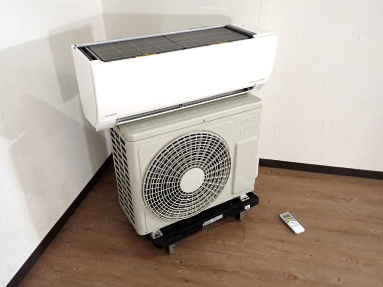 ルームエアコン HITACHI RAS-HM22H RAC-HM22H 日立製作所 白くまくん 6畳用 壁掛け型 単相100V 2.2kW 冷暖房 室内機 室外機