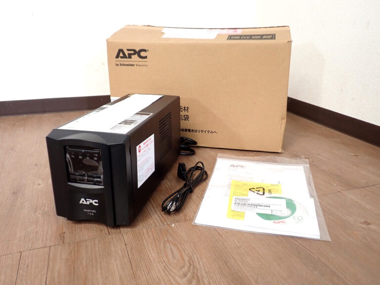 UPS APC SMT750JE エーピーシー Smart-UPS 750VA LCD 100V シュナイダーエレクトリック 無停電電源装置 正弦波 PC パソコン周辺機器