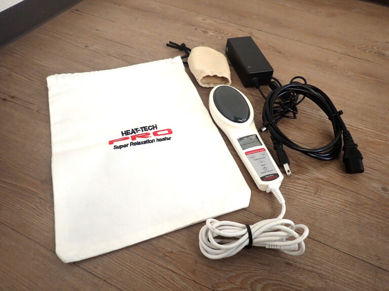 高性能温熱器 MIND FITNESS HEAT-TECH PRO Super Relaxation heater マインドフィットネス 巾着ケース付 ホルミシス温熱器
