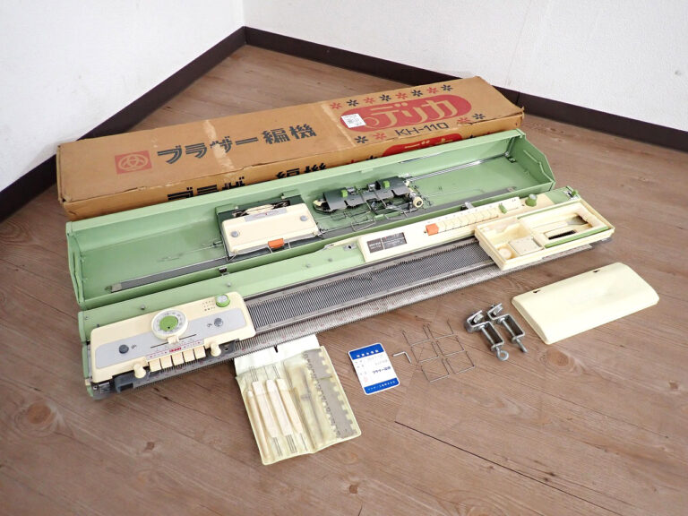 ゴム編み機 brother KH-110 ブラザー デリカ 編み物 手芸 手工芸 ハンドクラフト アンティーク 昭和レトロ