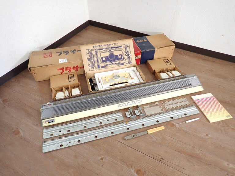 ゴム編み機 brother KR-600 ブラザー デリカ 箱あり ハンドクラフト 編み物 手芸 手工芸 アンティーク 昭和レトロ