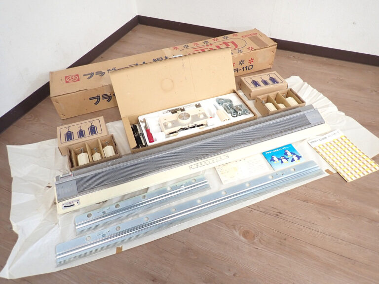 ゴム編み機 brother KR-110 ブラザー デリカ 箱有 編み物 手芸 手工芸 ハンドクラフト アンティーク 昭和レトロ