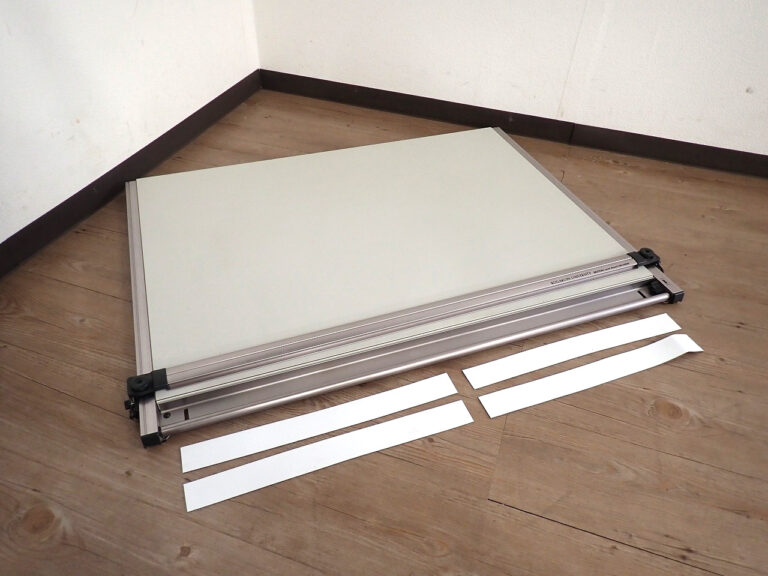 平行定規 MUTOH UM-09NK 武藤工業 製図範囲H619×W860mm A1 製図板 Liner Board 工学院大学デザイン シンクロベルト駆動方式