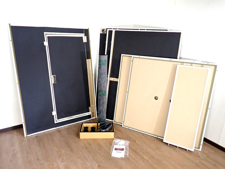 簡易防音室 KANDA だんぼっちワイド 神田産業 Ｗ110cm×Ｄ110cm×Ｈ164cm 家庭用防音室 ライブ配信 楽器演奏 レコーディング