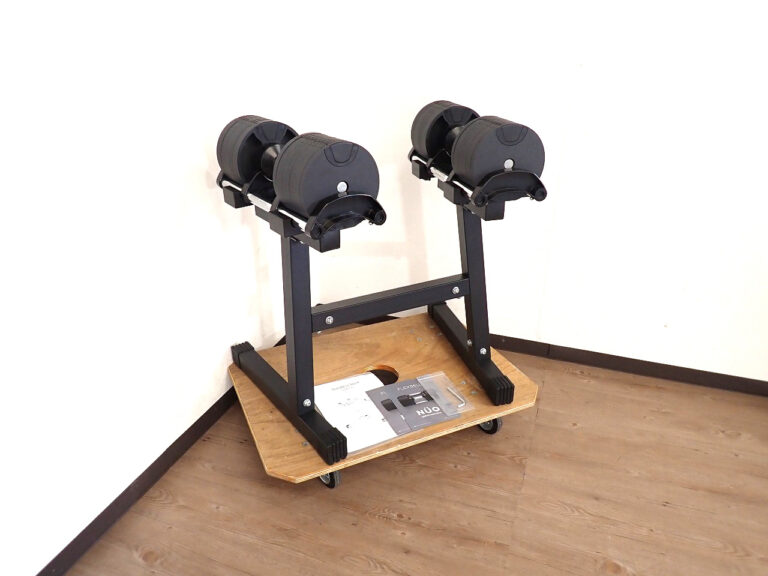 フレックスベル NUO FLEXBELL 32 ヌオ 可変式 ダンベル ラック付き 2kg～32kg 2個セット 筋トレ トレーニング ジム