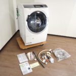 ドラム式 洗濯機 HITACHI BD-ST9700R 日立製作所 ホース付 洗濯10kg 乾燥6kg 100V 洗濯槽自動お掃除 ヒーター乾燥 右開き シルバー
