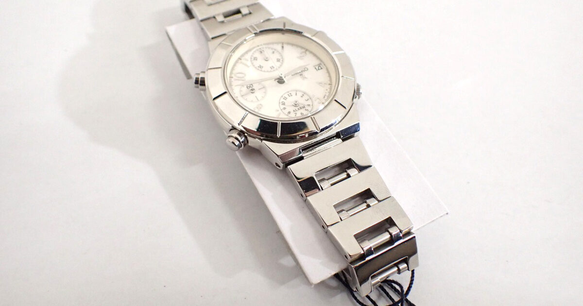 腕時計 SEIKO SSVT003 セイコー LUKIA ルキア サファイアガラス クロノグラフ シルバー 銀 レディース クォーツ ラウンド ウォッチ