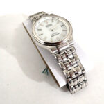 腕時計 CITIZEN H110-T0135 シチズン Eco-Drive EXCEED エコドライブ エクシード 電波時計 防水 シルバー 銀 ラウンド ウォッチ
