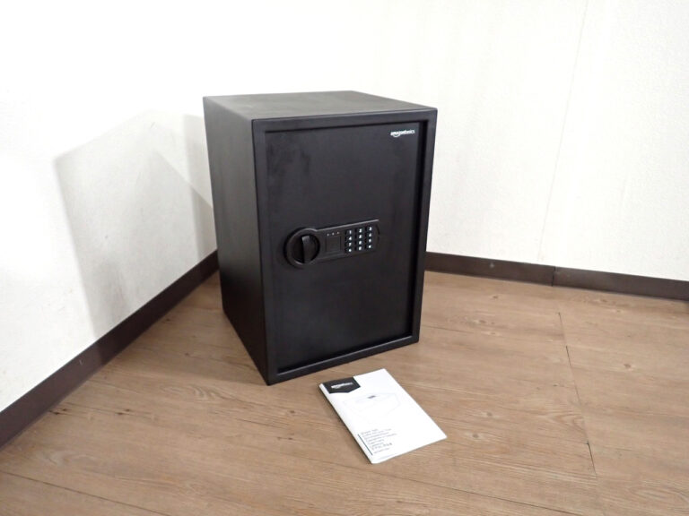金庫 Amazon amazonbasics アマゾン ベーシック 引き出し用 W35×D33×H50cm 51L 電子式 テンキー式 ブラック 防犯対策 業務用 家庭用