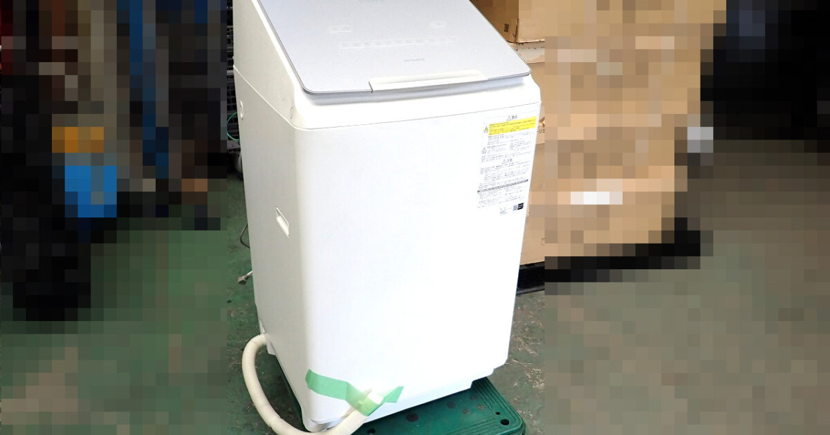 全自動洗濯乾燥機 HITACHI BW-DBK100F 日立製作所 洗濯10.0kg 乾燥5.5kg 100V ビートウォッシュ ヒーター乾燥 水冷 除湿タイプ