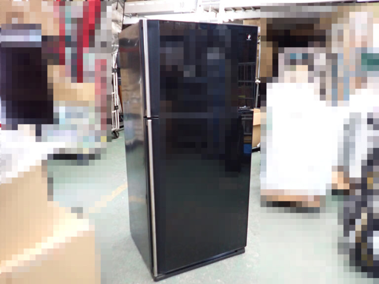 冷凍冷蔵庫 SHARP SJ-55W-B シャープ プラズマクラスター 2ドア 右開 545L 冷凍室153L 冷蔵室392L 大型 W800 D725 H1750mm