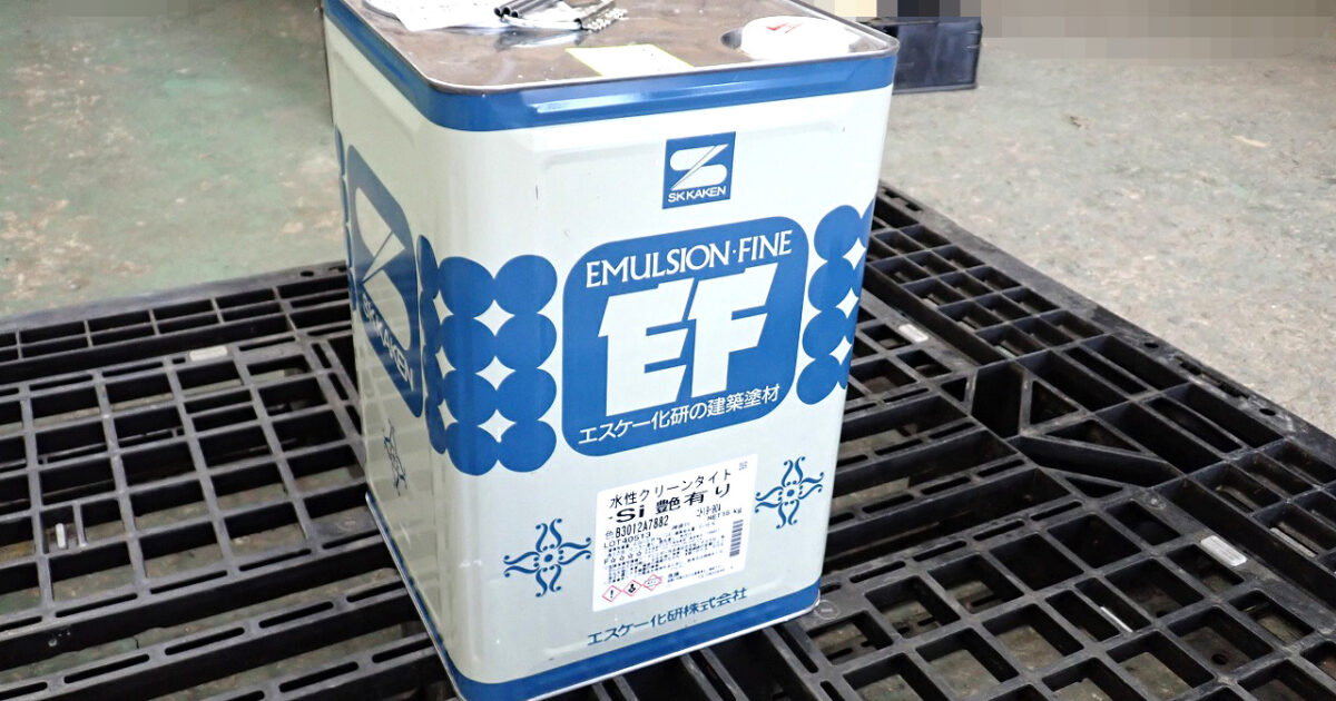 水性クリーンタイトSi SK ニト19-90A エスケー化研 艶有り 16kg コンクリ コンクリート用 水性 塗料 灰白色 オフホワイト