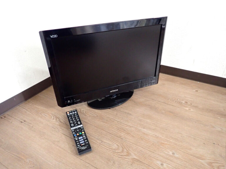 液晶テレビWooo HITACHI L22-HP05(B) 日立製作所 22V型 地上 BS 110度 CSデジタルハイビジョン 250GB HDD内蔵 録画機能付