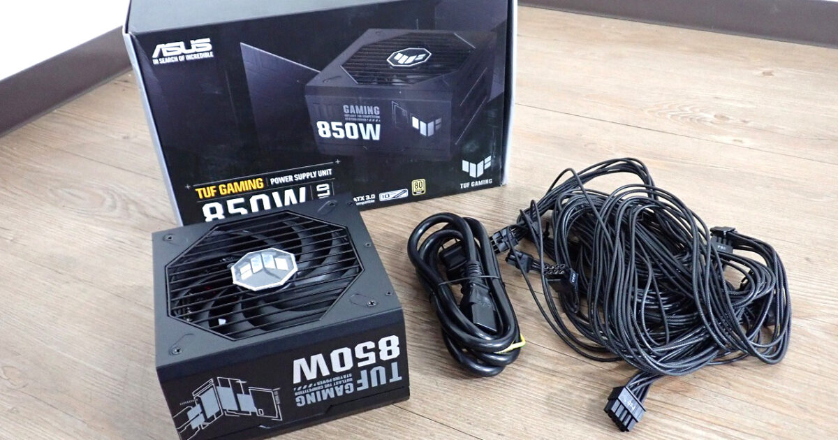 電源ユニット ASUS TUF-GAMING-850G エイスース PCIE5.0 フルモジュラー 80 Plus Gold 認定 850W PSU