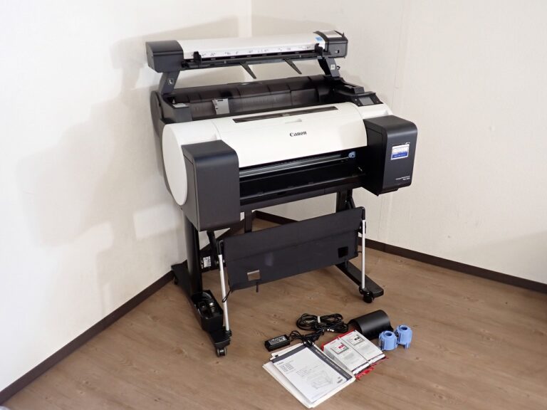 プロッター Canon TM-200 UD56T PFI-320M PFI-320BK キャノン 大判 インクジェットプリンター A1ノビ対応 スタンド 純正インク