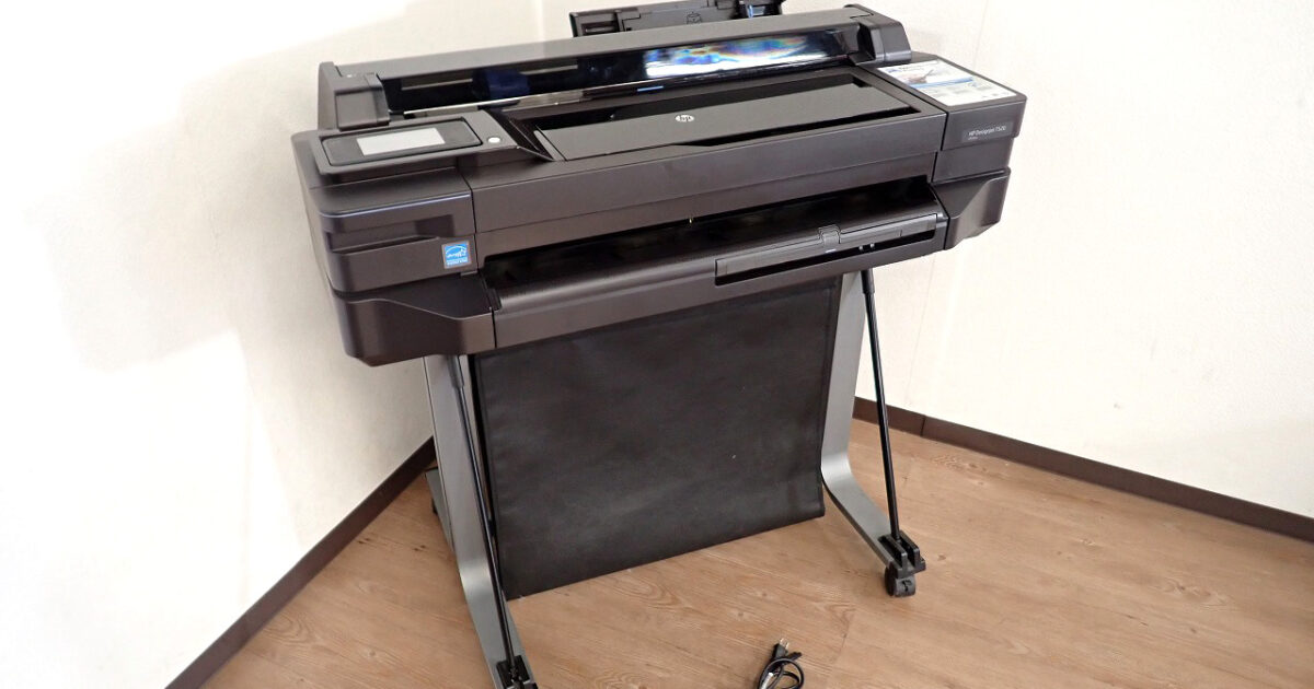 プロッター HP DesignJet T-520 ヒューレットパッカード 24inch CG890A 大判 インクジェット プリンター A1対応 4色 スタンド