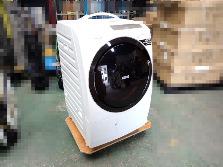 ドラム式洗濯乾燥機 HITACHI BD-SG100GL 日立製作所 洗濯10kg/乾燥6kg ホワイト ビッグドラム 左開き D71.5×W63×H105cm