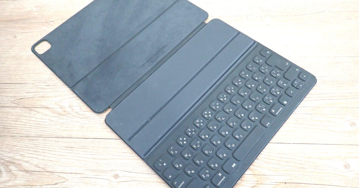 iPad用 キーボード Apple MXNL2J/A アップル iPadPro 12.9インチ用 第6世代 Smart Keyboard Folioアイパッド用 タブレット用 グレー