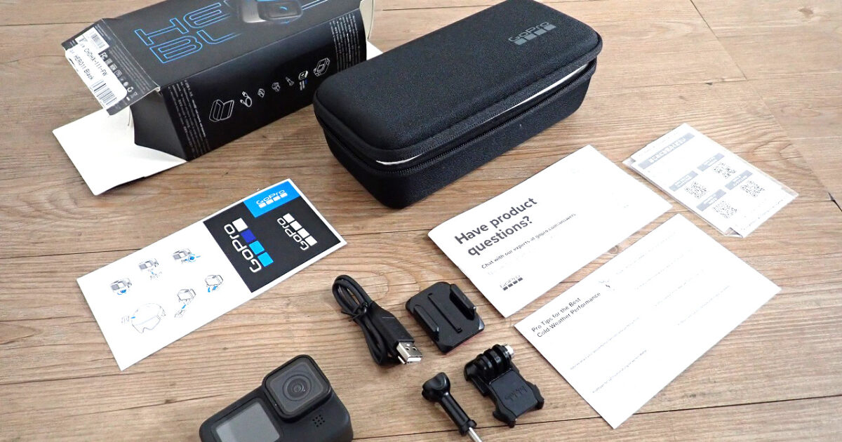 ウェラブルビデオカメラ GoPro CHDHX-111-FW HERO11 Black ゴープロ アクションカメラ ケース付 スポーツ撮影 水中撮影 防水 ブラック