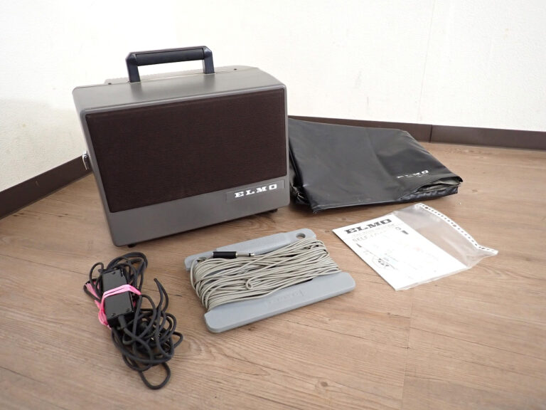 映写機 ELMO 16-AL ES-841 エルモ 16mm SOUND PROJECTOR SELF LOADING サウンドプロジェクター フィルム 取扱説明書付属 日本製