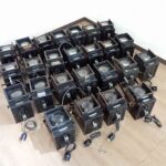 スポットライト MARUMO T-1 丸茂電機 25台セット 100V 500W 平凸レンズタイプ 舞台 演出 照明器具 スタジオ 動作未確認