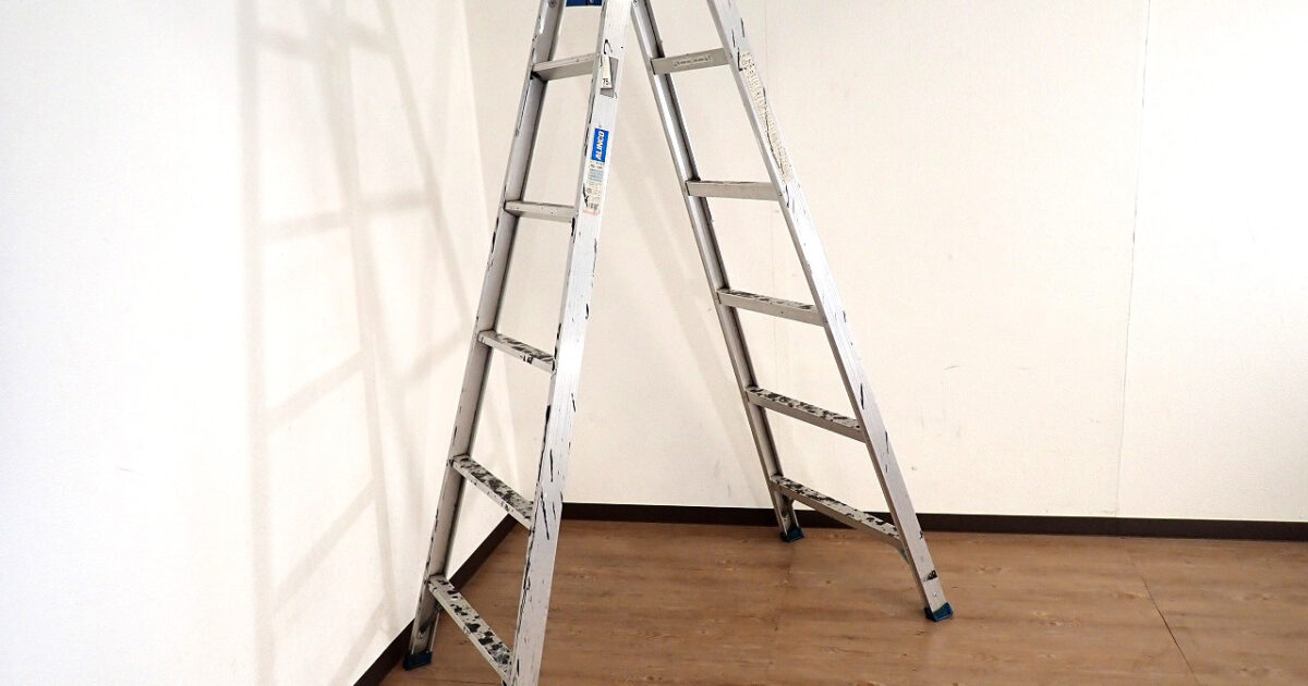 6尺脚立 ALINCO PRS-180F アルインコ 6段 はしご兼用 天板高さ1.70m はしご長さ3.60ｍ 最大荷重100kg 中折式 工事 高所作業