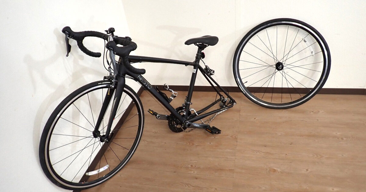 ロードバイク NESTO FARAD ネスト 要修理品 サイズ 465mm 160-175cm 変速 14Speed ブラック 黒 自転車 サイクリング スポーツ