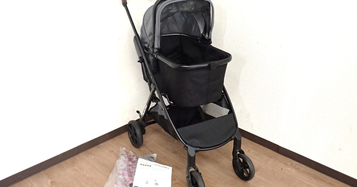 ペットカート Piccolo Cane LIONAⅡ ピッコロカーネ リオナ 小型犬～中型犬 猫 耐荷重20kg 4輪 ワンタッチ ドッグバギー 折畳式 ブラック グレー
