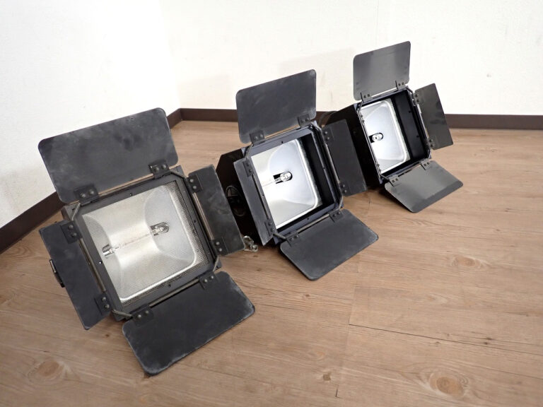 照明器具 National NQ35551Z ナショナル 3台セット 内フィルター無し2台 ライト 定常光 ステージ スタジオ 撮影 ライブ 舞台照明