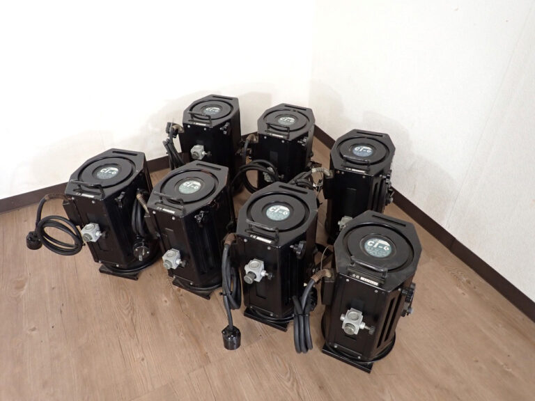 スポットライト MATSUMURA CI-6 松村電機 7台セット フレンネルレンズ ステージ スタジオ 撮影 ライブ 照明器具 舞台照明