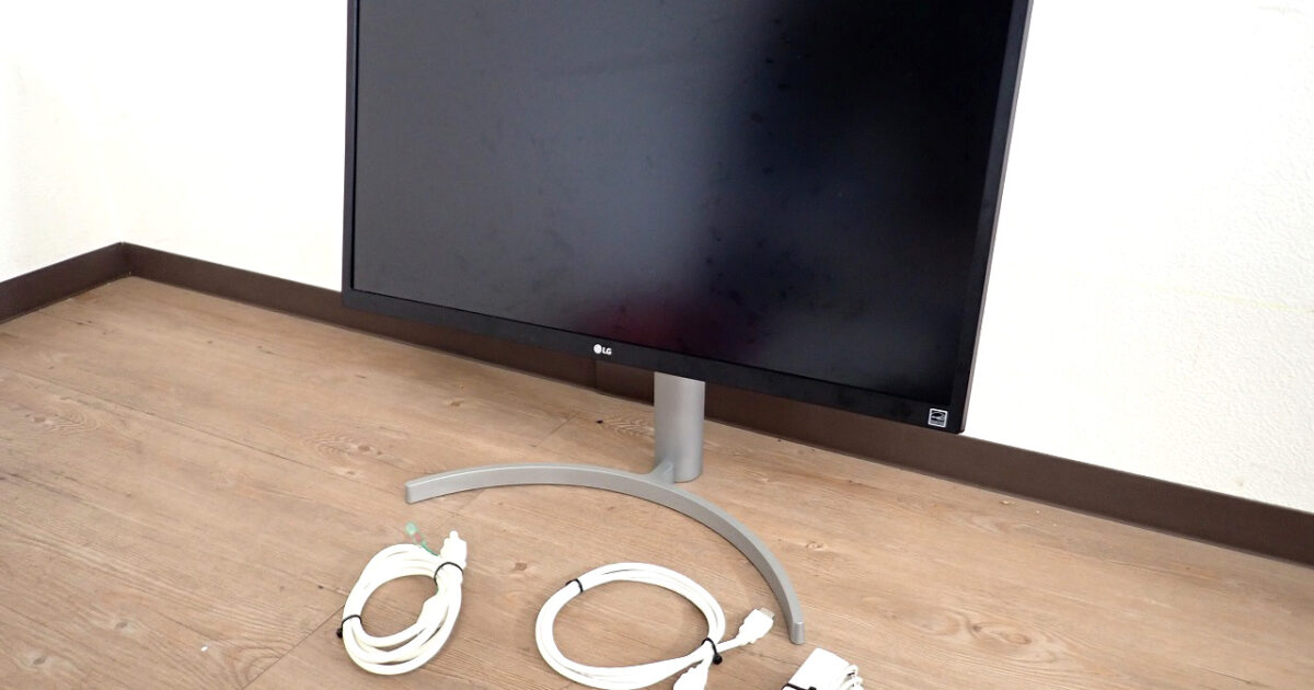 PC用 LCDモニター LG 27UL550-W エルジーエレクトロニクス 27インチ 4K対応 HDR IPSパネル 液晶ディスプレイ ゲーミングモニター