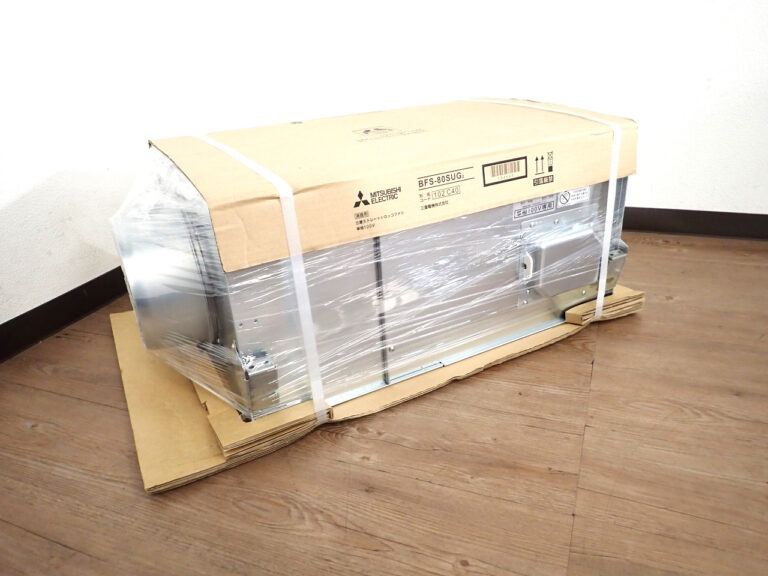 産業用換気送風機 MITSUBISHI BFS-80SUG2 三菱電機 ストレートシロッコファン 天吊埋込 100V ダクト径 φ200mm 消音形 会議室 応接室