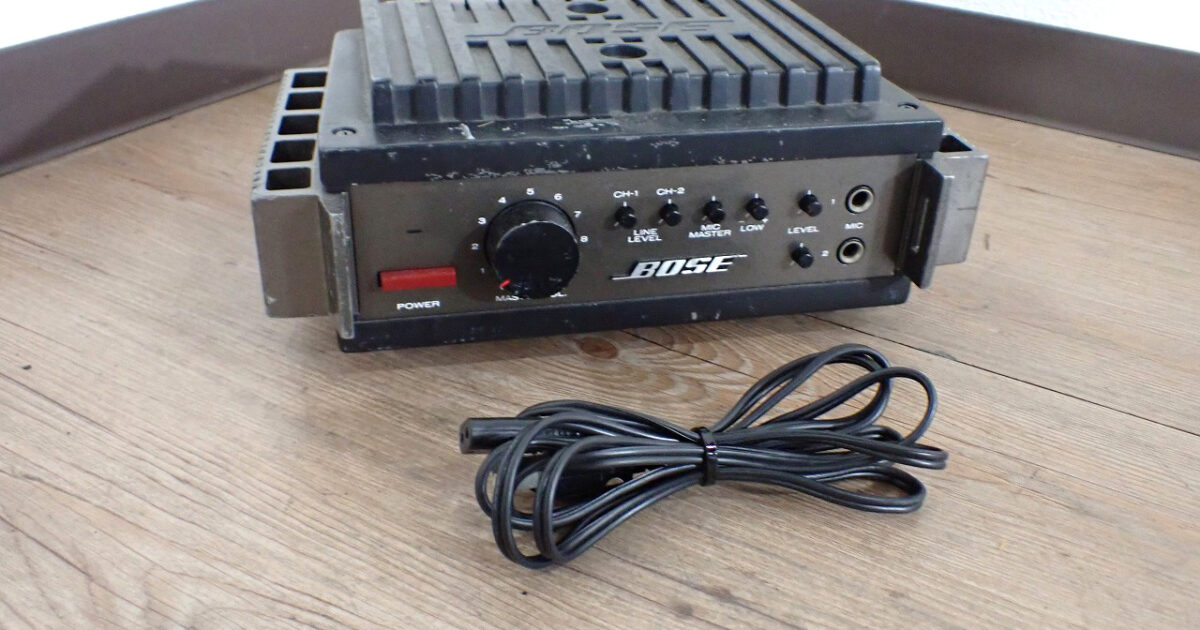 パワーアンプ BOSE 2705MX ボーズ 100V パワードミキサー ミキシングアンプ コンパクト プロ用 PA オーディオ機器 音響機器